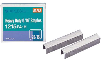 日本 美克司 MAX (23/15) 1215FA-H 裝釘針 釘書針 訂書針 /盒