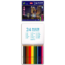利百代 CC-099 高雄愛河抗菌24色色鉛筆 / 盒