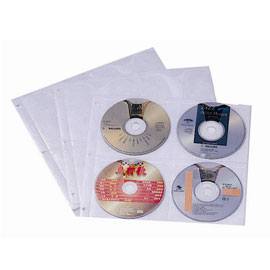 【雙鶖】【請先來電洽詢】CD-5007 四卡式8片CD內頁(3孔)10入/包
