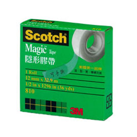 促銷價 【3M】810-1/2 Scotch 隱形膠帶 /盒