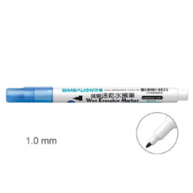 【雄獅】WE-607 速乾水擦筆 1.0mm 藍色/支