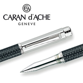 【請先來電洽詢庫存】CARAN d'ACHE 瑞士卡達 VARIUS 維樂斯碳纖維鋼珠筆 / 支