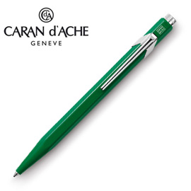 【請先來電洽詢庫存】CARAN d'ACHE 瑞士卡達 849 Classic 原子筆. 綠 / 支