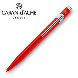 【請先來電洽詢庫存】CARAN d'ACHE 瑞士卡達 849 Classic 原子筆. 紅 / 支