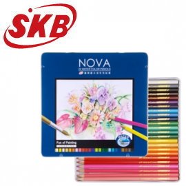 SKB NP-340 水溶性色鉛筆  24支 / 盒