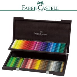 Faber-Castell 輝柏 117513  古典木盒系列  藝術家級水彩色鉛筆120色 / 盒