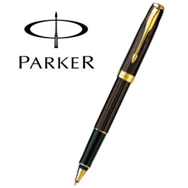 Parker 派克 商籟系列鋼珠筆 / 巧克力金夾  P0788970 