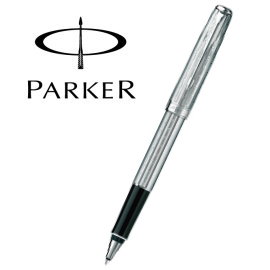 Parker 派克 商籟系列鋼珠筆 / 亮銀白夾  P0789020