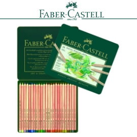 Faber-Castell 輝柏  112124  PITT粉彩色鉛筆24色  / 盒