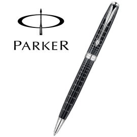 Parker 派克 商籟系列原子筆 / 格紋白夾  P0912270 