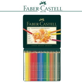 Faber-Castell 輝柏  110024  藝術家級油性色鉛筆-24色鐵盒裝
