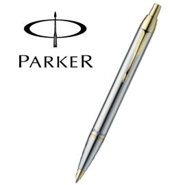 Parker 派克 經典高尚系列原子筆 / 亮鉻金夾  PAP014580