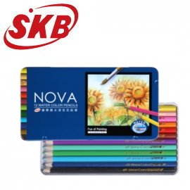 SKB NP-170 水溶性色鉛筆  12支 / 盒