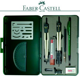 Faber-Castell 輝柏  17404A  構圖圓規10品套裝 / 套