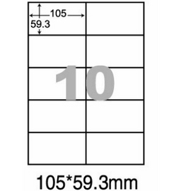 阿波羅WL-9210影印用自黏標籤紙(10格/1包A4~20張入)