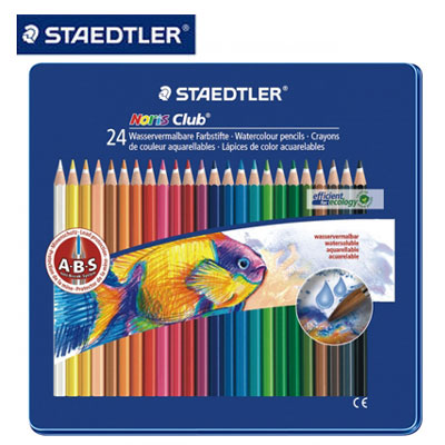 【施德樓】STAEDTLER 水性色鉛筆組 24色 MS14410M24