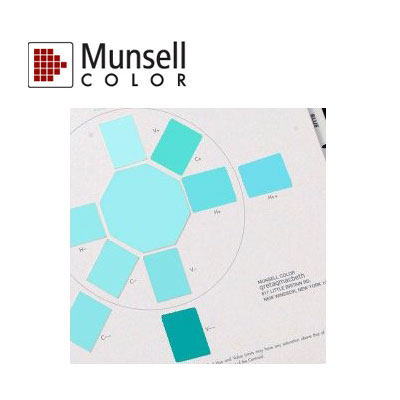 {振昌文具}  Munsell 孟塞爾 EIA-TIA 598-A Aqua Color Coding Chart(EIA-TIA 598-A 淺綠色色彩編碼圖表)【接受預購商品】
