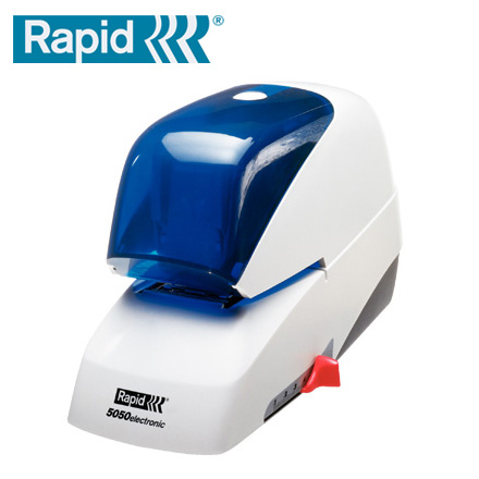 RAPID 瑞典 R5050E 藍色電動平針訂書機 21001-0102  /台