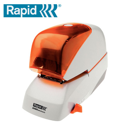 RAPID 瑞典 R5080E 桔色電動平針訂書機 21001-0132  /台