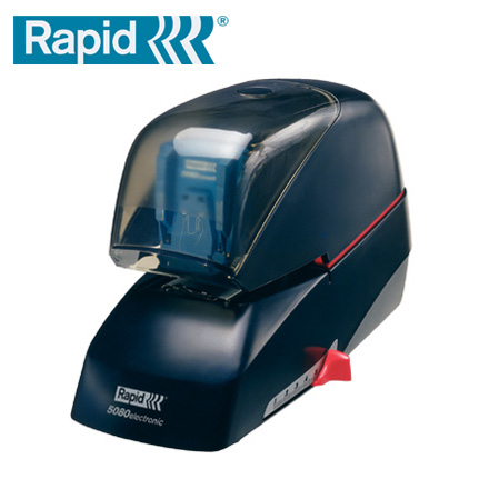 RAPID 瑞典 R5080E 黑色電動平針訂書機 21001-0131  /台