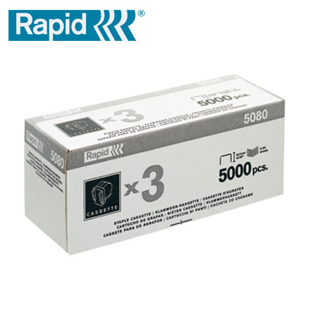 RAPID 瑞典 R5080E 電動平針訂書機專用訂書針 21001-0142  / 3入組