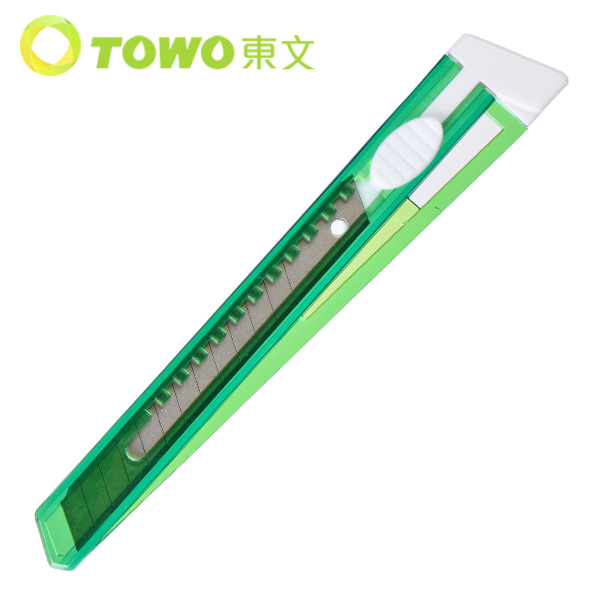 TOWO 東文 AM-100C 自動鎖定美工刀  50入/盒