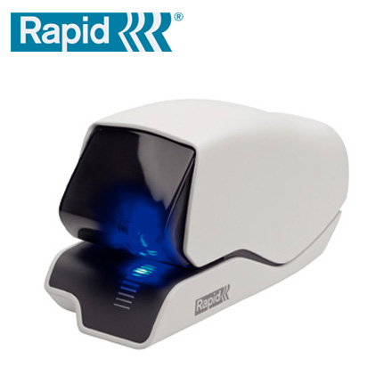 RAPID 瑞典 R5025E 白色電動平針訂書機 / 台