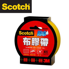 3M 2024Y Scotch強力防水布膠帶24 mm x 15y(黃色) / 個