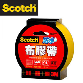 3M 2036Y Scotch強力防水布膠帶36 mm x15y(黃色) / 個