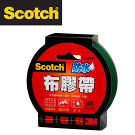 3M 2024G Scotch強力防水布膠帶24 mm x 15y(綠色) / 個