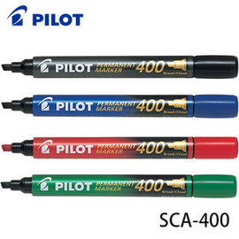 {振昌文具}【Pilot百樂】SCA-400 斜頭 Permanent Marker 油性麥克筆 /支