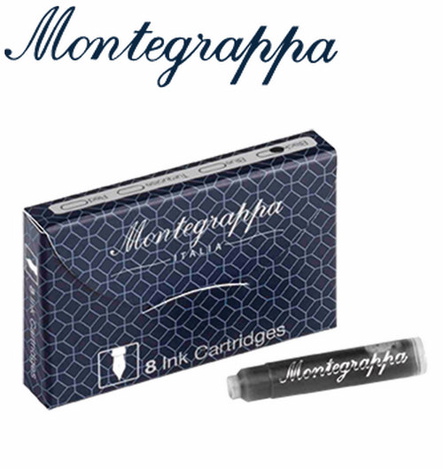義大利Montegrappa萬特佳 鋼筆卡水 - IA00C0E_ 8入/盒