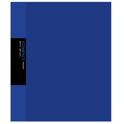 美加美 AO2052 COMPACT 20入資料簿-藍 /個