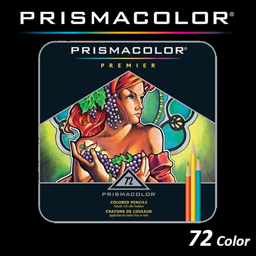 美國 【Prismacolor】 高質感藝術家級 油性色鉛筆 72色 /盒