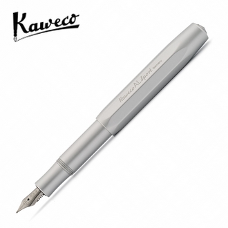 德國 KAWECO AL Sport 系列鋼筆 0.7mm 銀色 F尖  4250278600266 /支