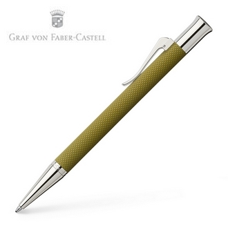 【Graf Von Faber-Castell】繩紋飾 橄欖綠 V145218 原子筆 /支