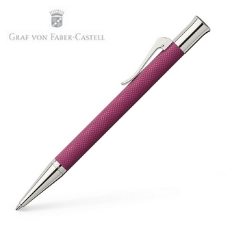 【Graf Von Faber-Castell】繩紋飾 螢光粉 V145217 原子筆 /支