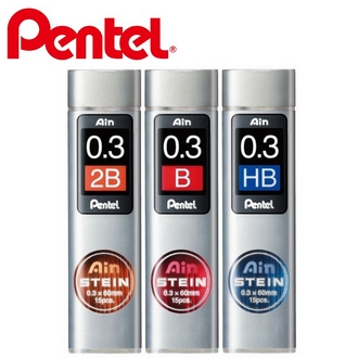 【Pentel飛龍】C273  Ain STEIN 自動鉛筆芯   0.3mm  /個