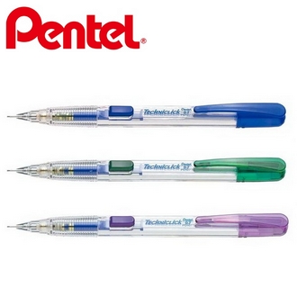 {振昌文具}【Pentel飛龍】PD107T TECHNICLICK側壓自動鉛筆  0.7mm  12支/盒
