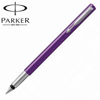 【派克 PARKER】(請先來電詢問存貨)威雅系列 絲柔紫桿 鋼筆 筆尖F  P2025593 /支