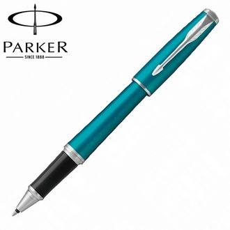【派克 PARKER】(請先來電詢問存貨)紳士系列 綠松石白夾 鋼珠筆 P1931585 /支