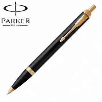 【派克 PARKER】(請先來電詢問存貨)新IM系列 麗黑金夾 原子筆 P1975555 /支