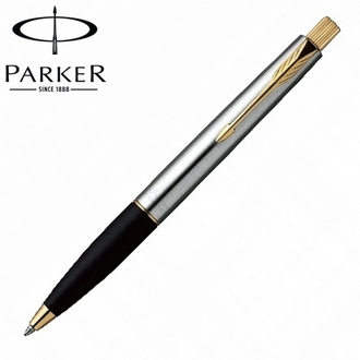 【派克 PARKER】(請先來電詢問存貨)威雅系列 雲峰鋼桿金夾 原子筆 P0034630 /支