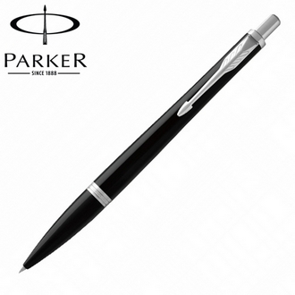 【派克 PARKER】(請先來電詢問存貨)紳士系列 麗黑白夾 原子筆 P1975421 /支