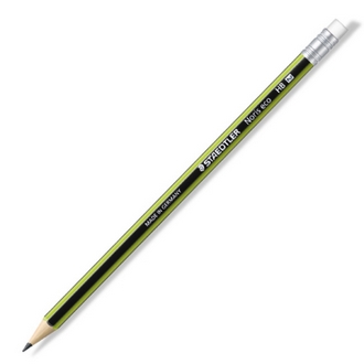 【施德樓】MS18230-HB W0PEX環保科技鉛筆HB附橡皮(適用筆刨511001) / 打