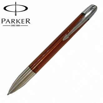【派克 PARKER】(請先來電詢問存貨)威雅系列 風雅透明橘桿 原子筆 P0659110 /支
