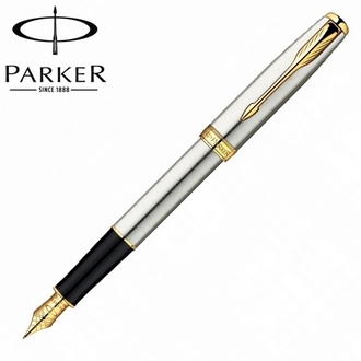 【派克 PARKER】(請先來電詢問存貨)商籟系列 鋼桿金夾 鋼筆 筆尖M  P0789420 /支