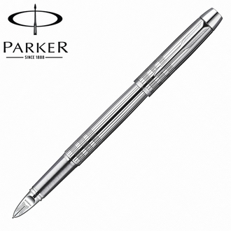 【派克 PARKER】(請先來電詢問存貨)精英系列-第五元素 書寫筆 亮鉻格紋 P0975950 /支