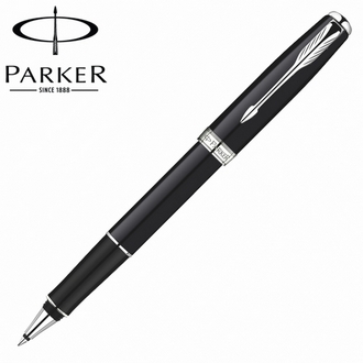 【派克 PARKER】(請先來電詢問存貨)商籟系列 麗黑白夾 鋼珠筆 P0789130 /支