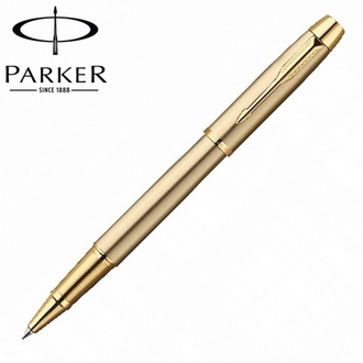 【派克 PARKER】(請先來電詢問存貨)IM經典系列 香檳金桿金夾 鋼珠筆 P0811700 /支